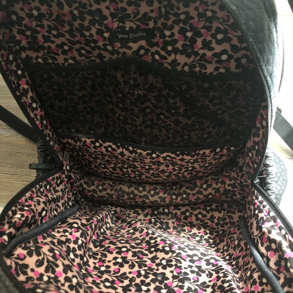 Vera Bradley backpack denim material - Picture 2 of 6